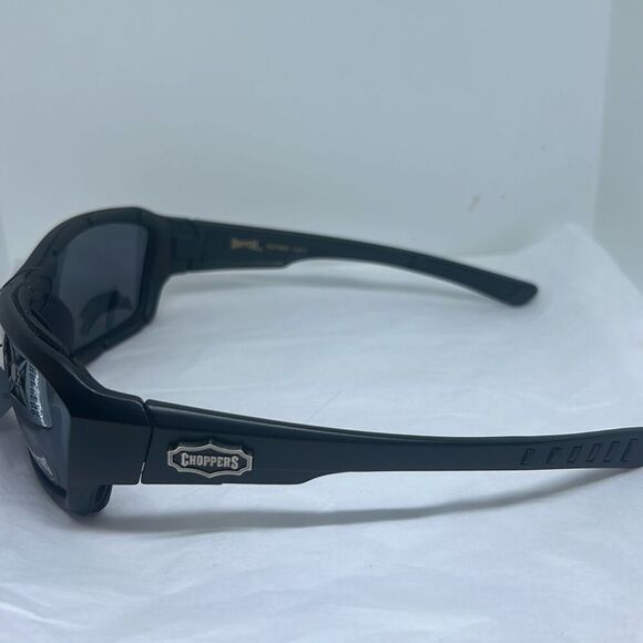 Choppers Padded Sunglasses – Maximum UV Protection – Motorcycle Riding Glasses - Picture 2 of 3